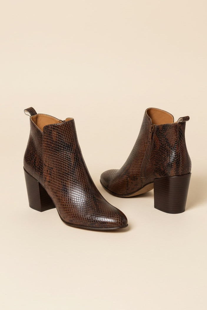 EWANS Ophidia Taupe Boots