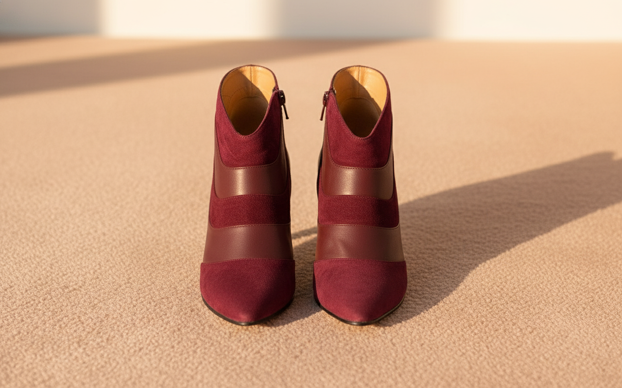 OLYMPIA Burgundy Packshot 1 - Vista frontal