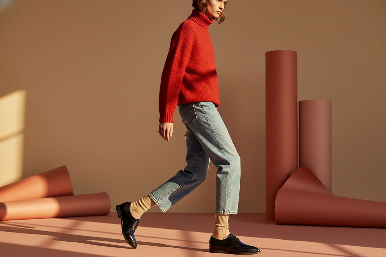 PATTY Pony Blue con modelo - Caminando