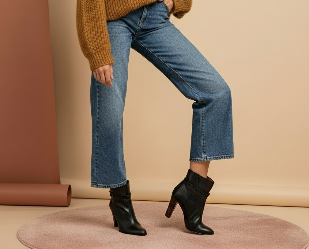 SALEMA Black - Proporciones alargadas frontal