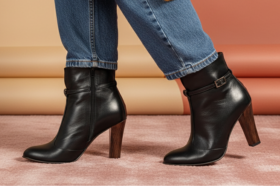 SALEMA Black - Textura detallada lateral