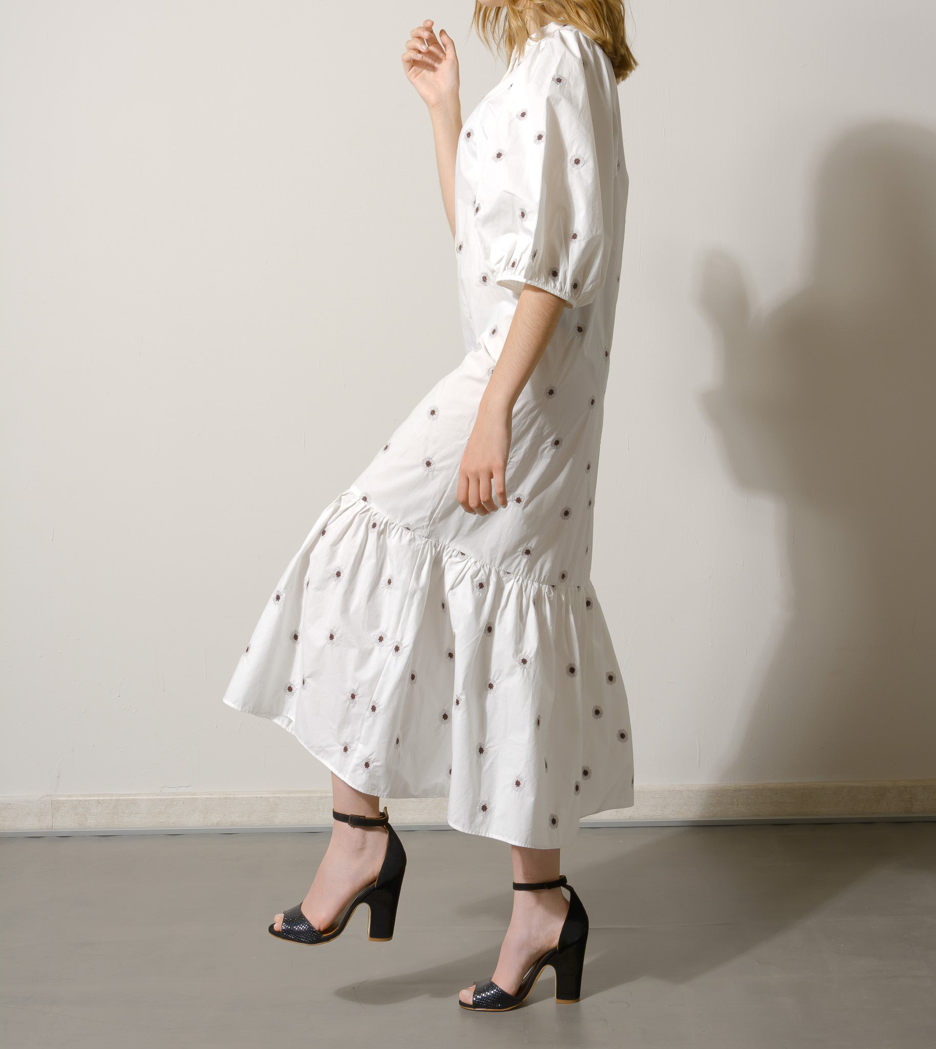 DORA Black Snake High Heels