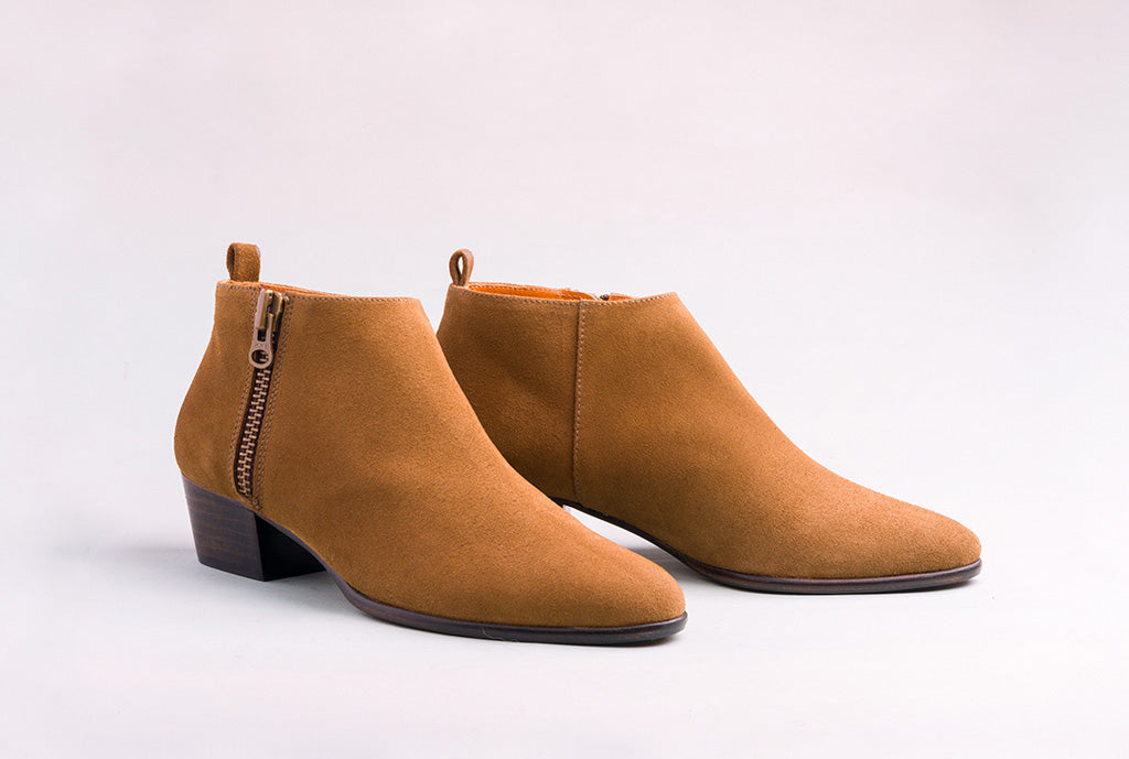 Luke Velour Sand Bootie